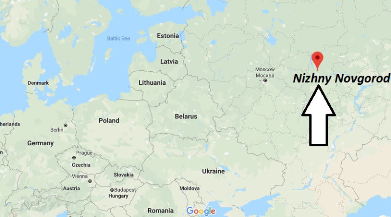 Where is Nizhny Novgorod Located What Country is Nizhny Novgorod in Nizhny Novgorod Map 800x445 1