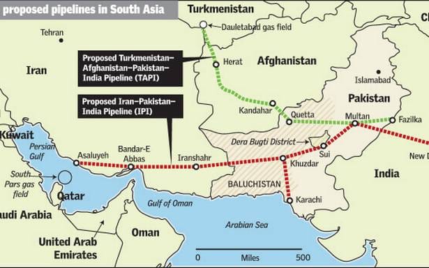 لماذا فشلت إيران في أن تصبح مركزا لتصدير الغاز في منطقة الشرق ألاوسط 13 bl30 IPI TAPI NET
