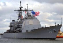 guided-missile cruiser USS Philippine Sea