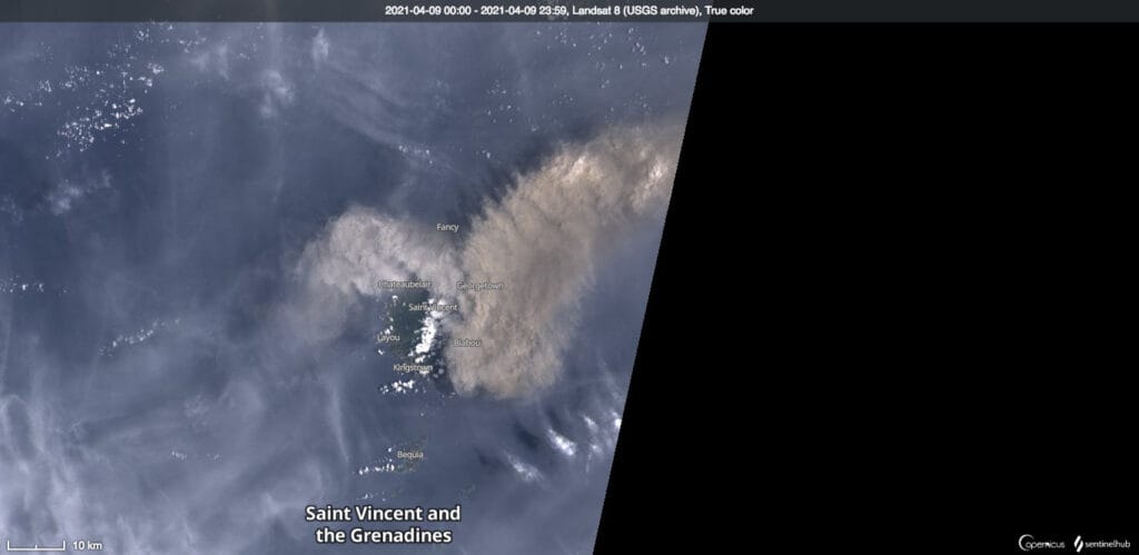 2021 04 09 00 00 2021 04 09 23 59 Landsat 8 USGS archive True color