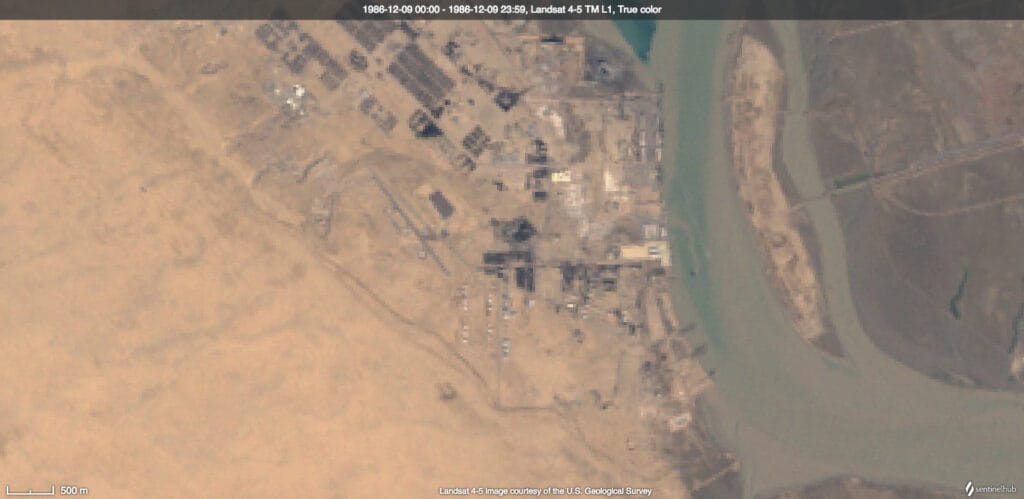 1986 12 09 00 00 1986 12 09 23 59 Landsat 4 5 TM L1 True color