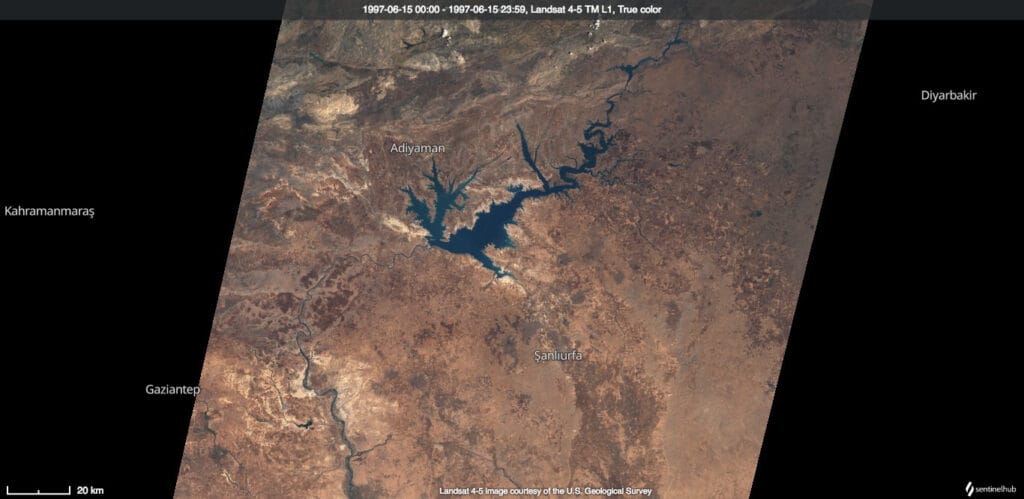 1997 06 15 00 00 1997 06 15 23 59 Landsat 4 5 TM L1 True color