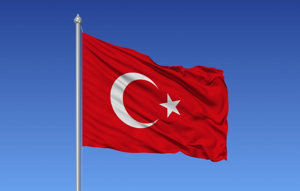 turkish flag flag sky