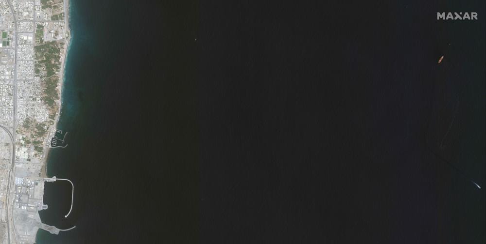 ©2021 Maxar Technologies via AP)-2