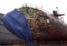 submarine USS San Francisco - 2005 - hit undersea mountain