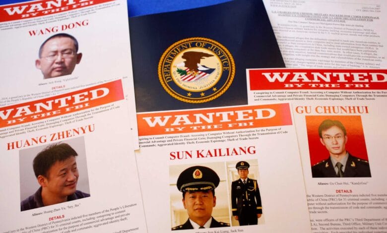 China Cyberspying