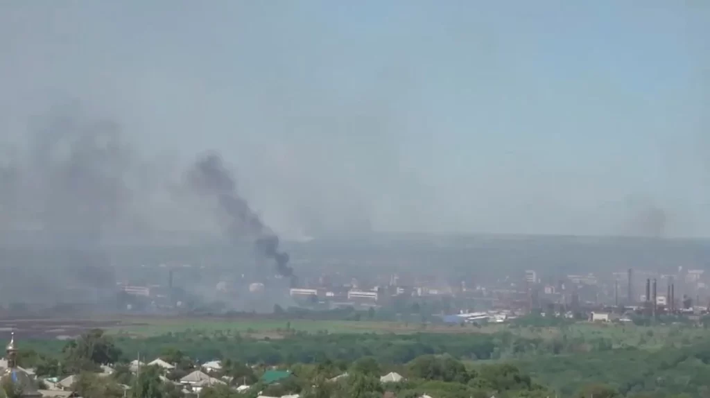 June 9, 2022. Luhansk Region Police REUTERS