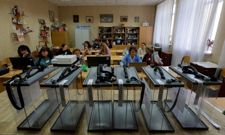 Donetsk, Ukraine September 22, 2022. REUTERS Alexander Ermochenko