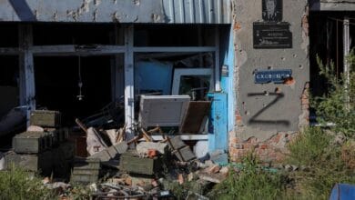 Hrakove, recently liberated by Ukrainian Armed Forces, in Kharkiv region, Ukraine September 9, 2022. REUTERS Vyacheslav Madiyevskyy