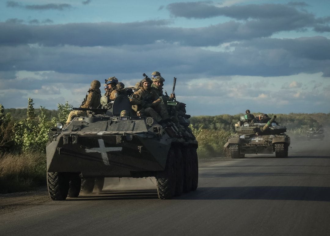 Kharkiv region, Ukraine September 19, 2022. REUTERS Gleb Garanich