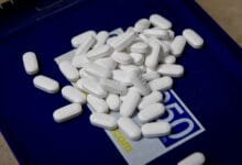 Tablets of the opioid-based Hydrocodone