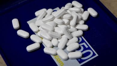 Tablets of the opioid-based Hydrocodone