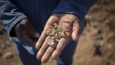 South Africa diamond rush