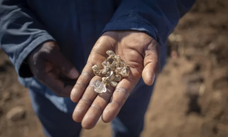 South Africa diamond rush