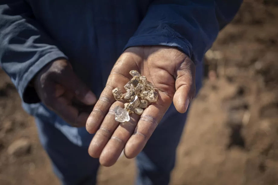 South Africa diamond rush