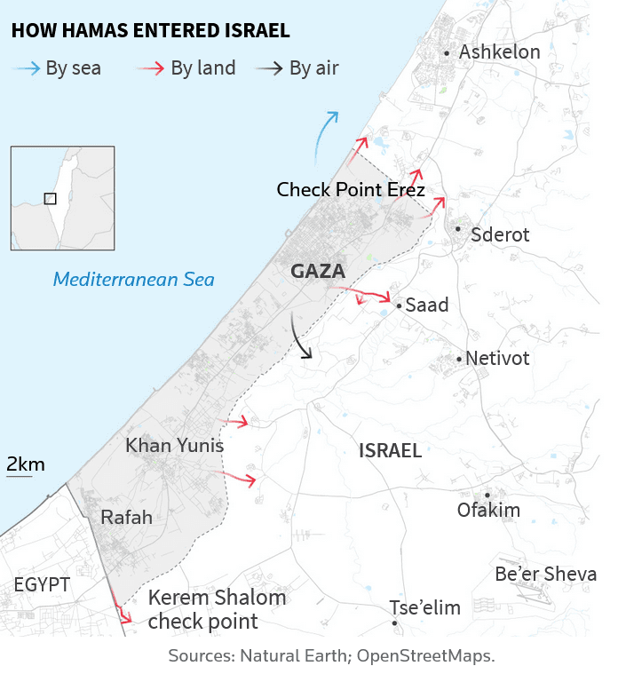 Mapping the conflict in Israel and Gaza - www.reuters.com
