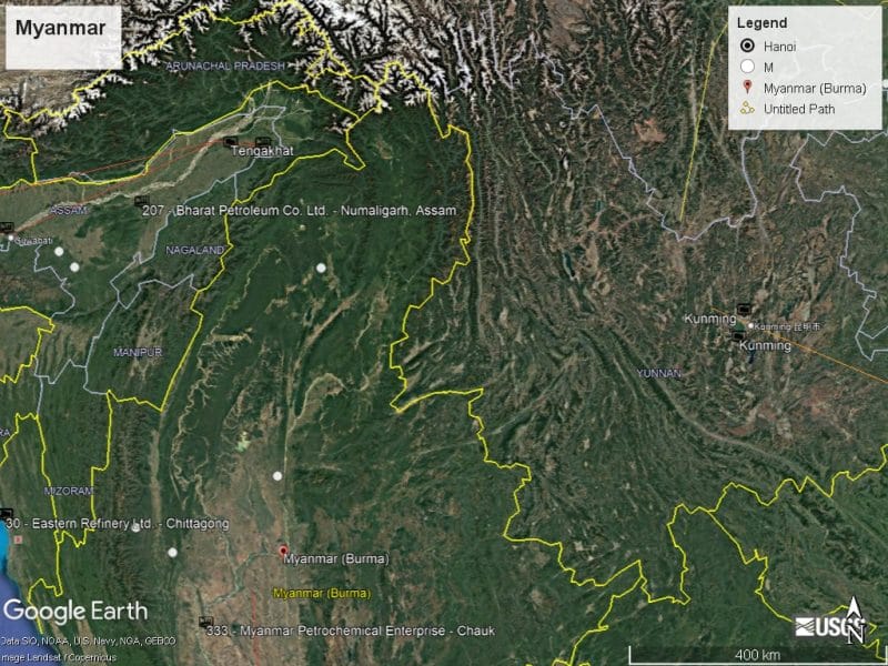الصين مُحتارة بين دعم المتمردين، والحفاظ على علاقتها مع المجلس العسكري في مينمار 1 Myanmar