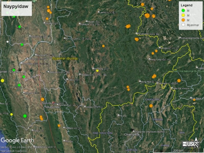 الصين مُحتارة بين دعم المتمردين، والحفاظ على علاقتها مع المجلس العسكري في مينمار 4 Naypyidaw