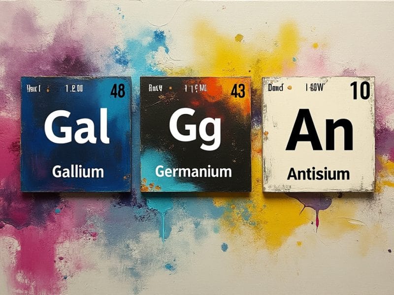 gallium - germanium -antimony