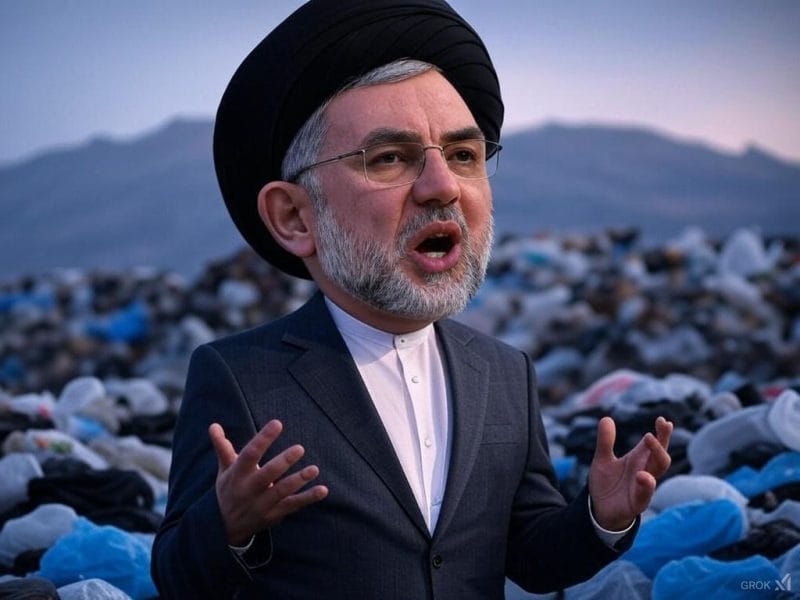 trash in iran 3