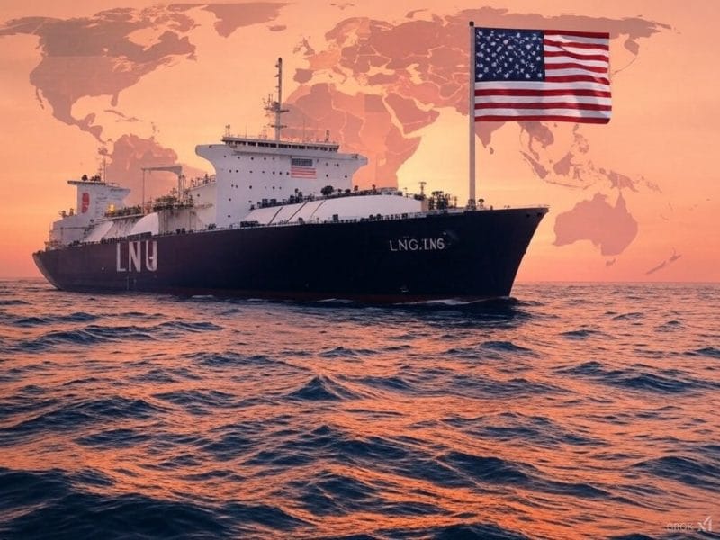 الولايات المتحدة تُحطم رقم قياسي جديد لمبيعات الغاز الطبيعي المسال 1 LNG