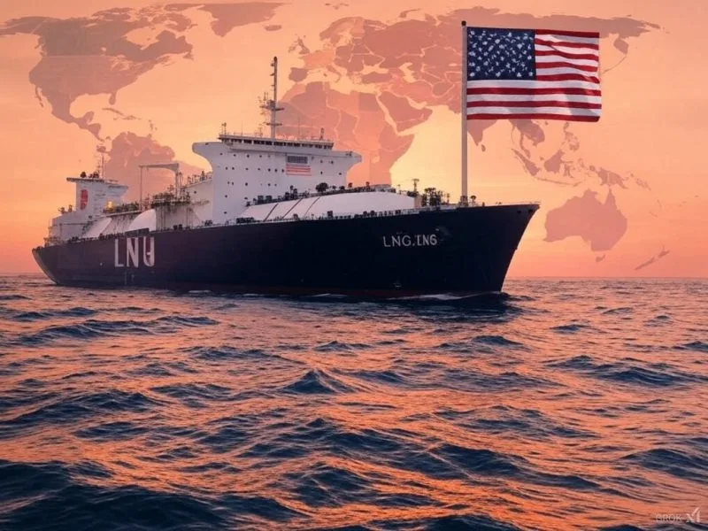 الولايات المتحدة تُحطم رقم قياسي جديد لمبيعات الغاز الطبيعي المسال 1 LNG