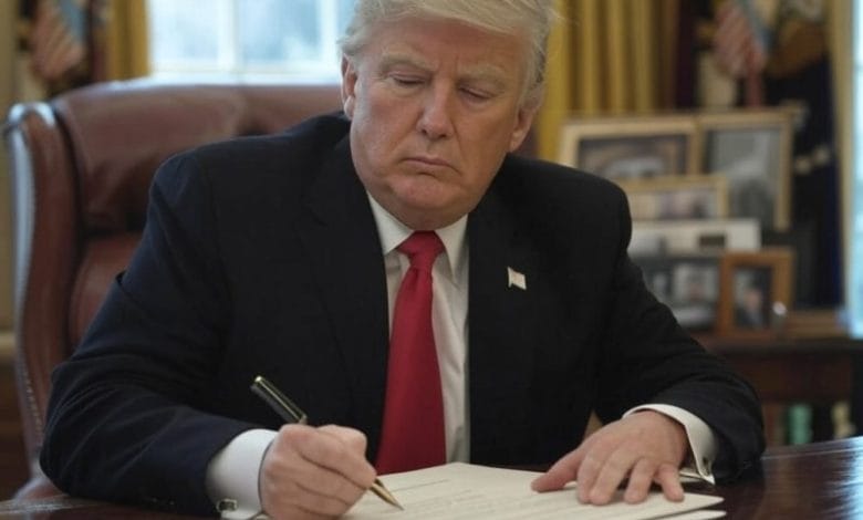 trump signed