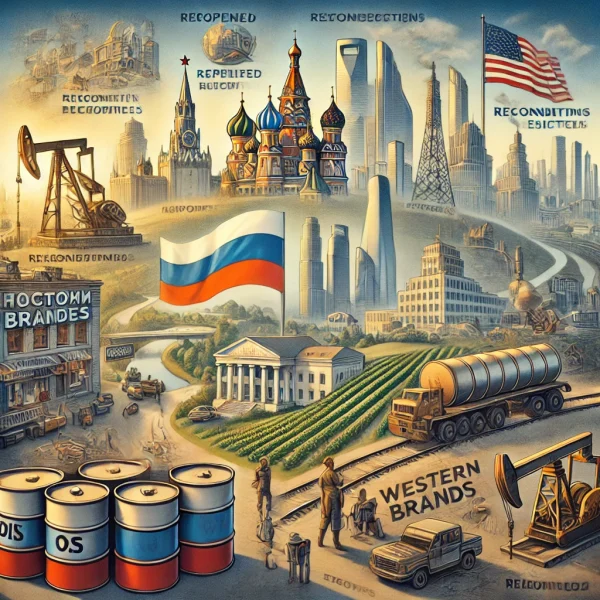 روسيا تطلب من الشركات تحديد العقوبات التي يجب رفعها أولاً، ذات التأثير الأكبر على الاقتصاد 2 US on Ukraine. A revitalized cityscape with reopened businesses