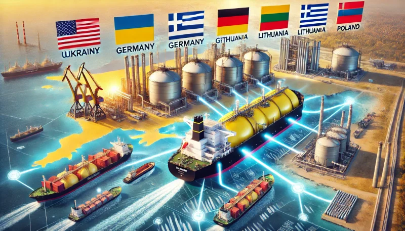 Ukraine importing large volumes of U.S. natural gas