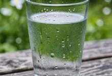 glass of water