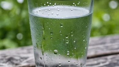glass of water